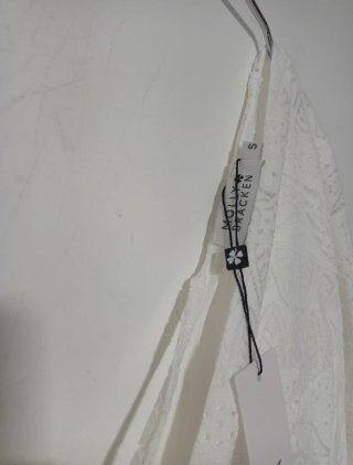 Mini abito pizzo bianco Molly Bracken S