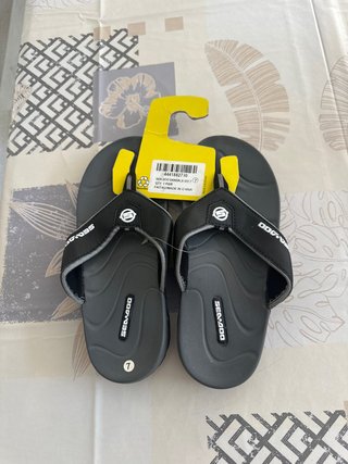 Infradito Sea-Doo Uomo Taglia 7 Nero/Grigio