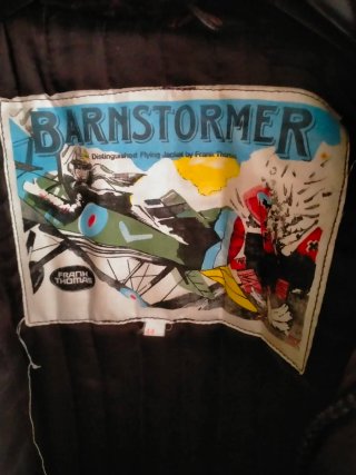 Cazadora Aviador Barnstormer Cuero Talla XL