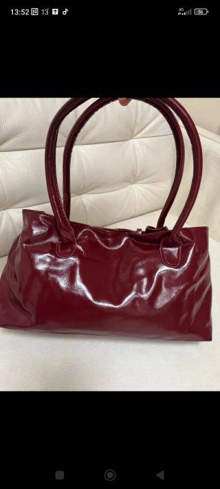 Bolso Burdeos Mujer