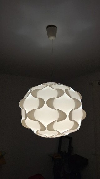 Lámpara colgante blanca Ikea