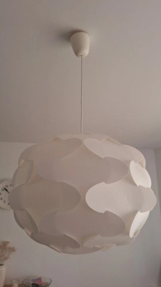 Lámpara colgante blanca Ikea