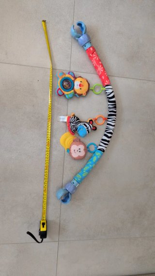 Manta actividades, saco carrito y móvil para cuna
