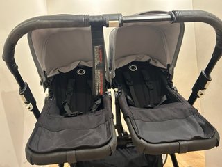 Bugaboo Donkey Negro: 2 Capazos y 2 Sillas