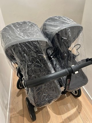 Bugaboo Donkey Negro: 2 Capazos y 2 Sillas