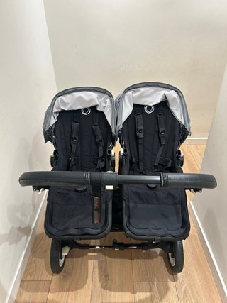 Bugaboo Donkey Negro: 2 Capazos y 2 Sillas