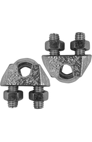 4 Abrazaderas de Acero Inoxidable