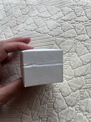 Caja Pandora Anillo/Pendientes Blanca y Rosa