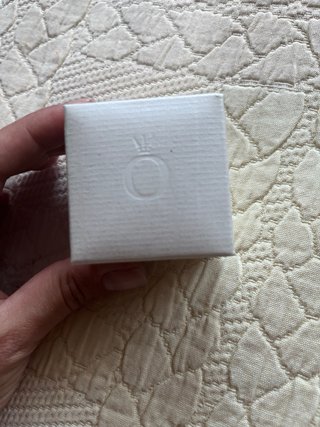 Caja Pandora Anillo/Pendientes Blanca y Rosa