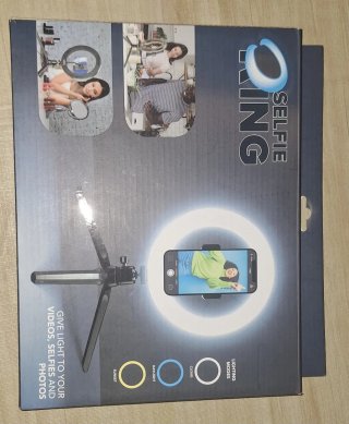 Aro de Luz LED con Trípode y Soporte Móvil