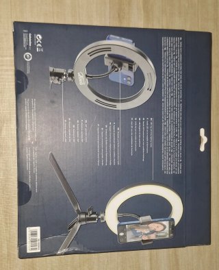 Aro de Luz LED con Trípode y Soporte Móvil