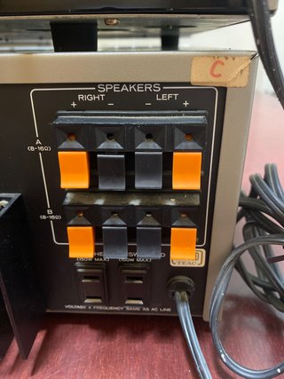 Equipo de sonido TEAC Plata