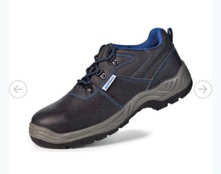 Zapatos de seguridad negros y azules ANIBAL UXAMA