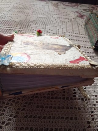 Album foto vintage fatto a mano