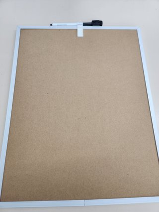 Pizarra blanca magnética 28x36cm Amazon Basics