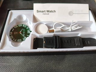 Reloj Inteligente Negro y Verde