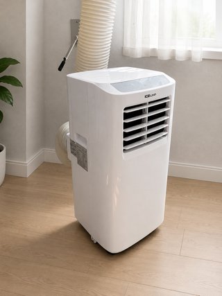 ICE LUXE Pingüino Aire Acondicionado Portátil Blan