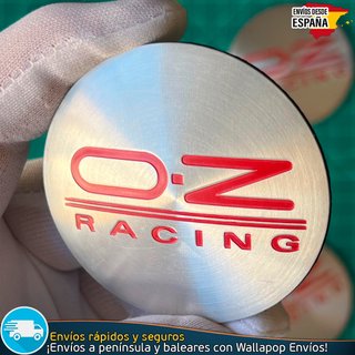 Emblema OZ Racing 56mm Tapacubos Centro Llantas