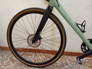 Bicicleta Gravel White T. M-L