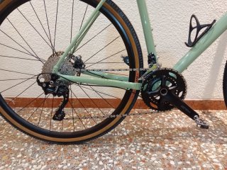 Bicicleta Gravel White T. M-L