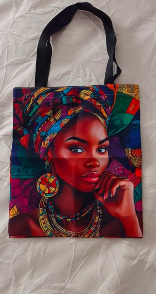 Bolso Tote Mujer Diseño Africano