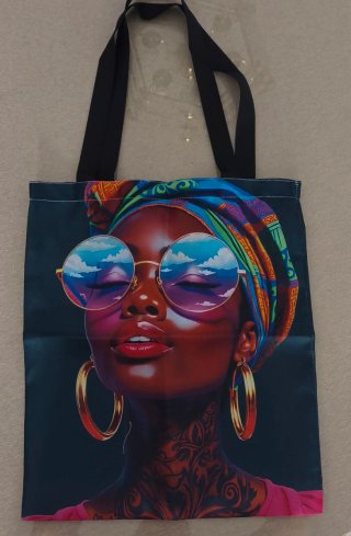 Bolso Tote Mujer Diseño Africano