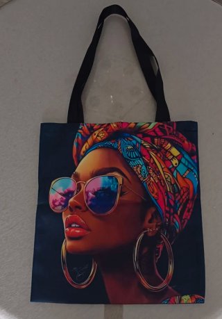 Bolso Tote Mujer Diseño Africano