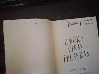 Amor y otras palabras