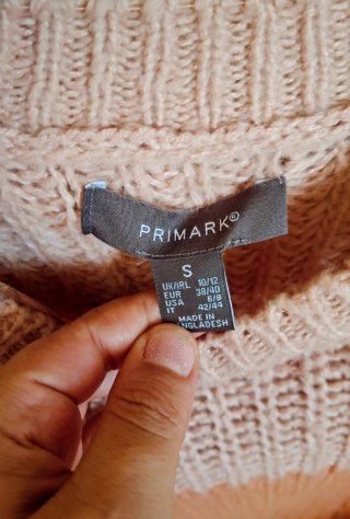 Maglione Rosa glitter