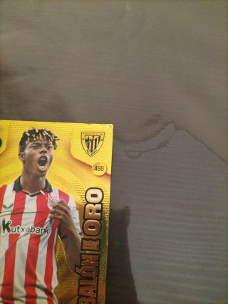 Lote 4 Cromos Nico Williams Balón de Oro