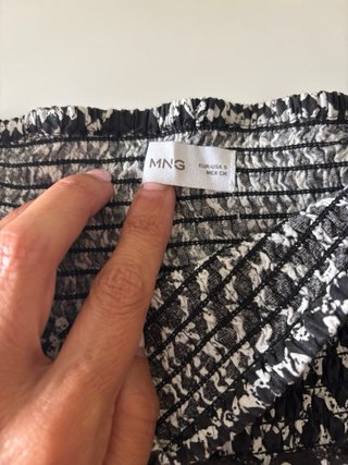 Minifalda Mango Estampada