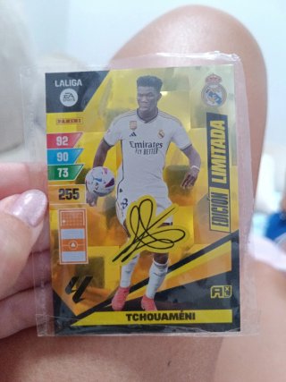 Carta Fútbol Tchouaméni Edición Limitada
