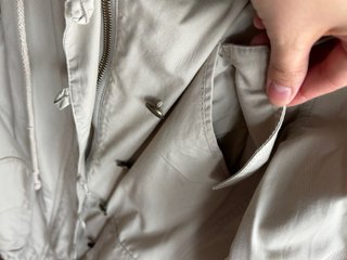 Parka Mango Beige Talla M
