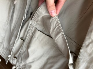 Parka Mango Beige Talla M