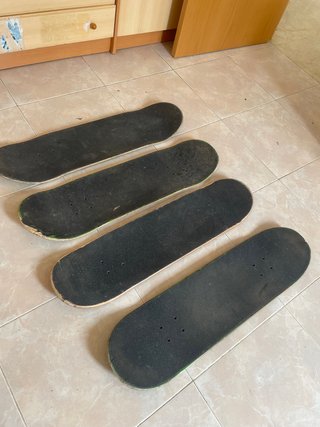 Tablas de skate a 10€ cada una