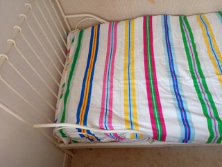 Cama extensible MINNEN IKEA blanca