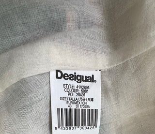 Vestido nuevo estampado tirantes Talla 40