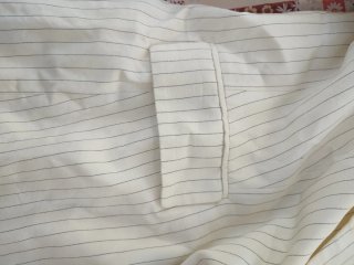 Chaqueta Zara rayas diplomáticas blanca T.38