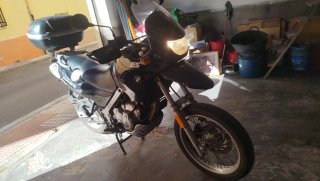 BMW F 650GS Negra