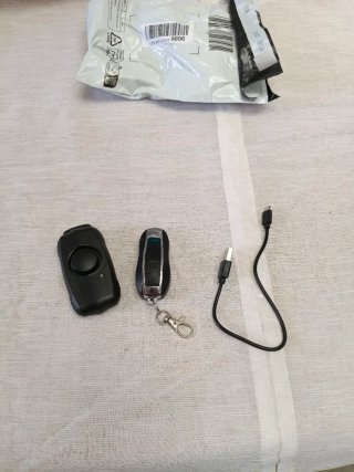 Alarma Bici Mando USB Recargable