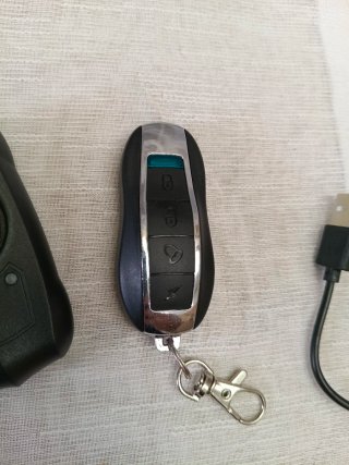 Alarma Bici Mando USB Recargable