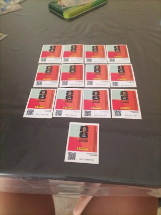 Lote 13 Códigos FIFA World Cup 2026 Panini
