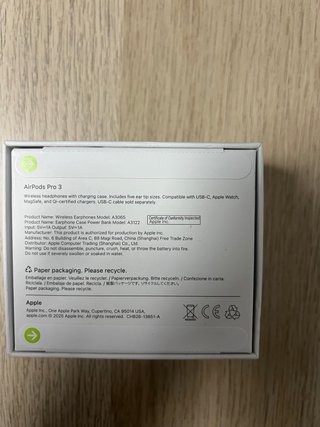 Airpods Pro 3 Cancelación Ruido
