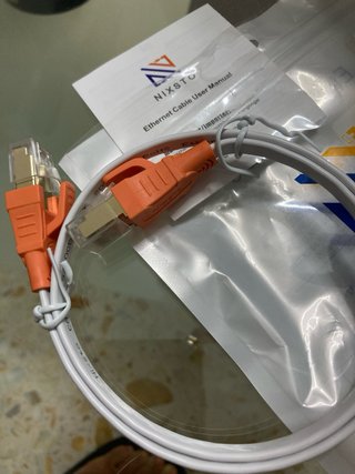 Cavo Ethernet cat8 schermato 0,5m