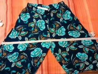 Pantalones pantaloni palazzo fantasia floreale