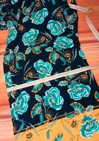 Pantalones pantaloni palazzo fantasia floreale