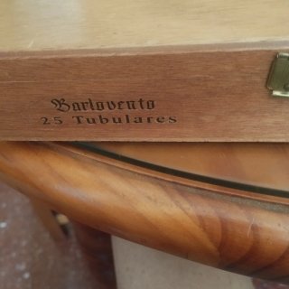 Caja de puros Santa Cruz y Barlovento de madera