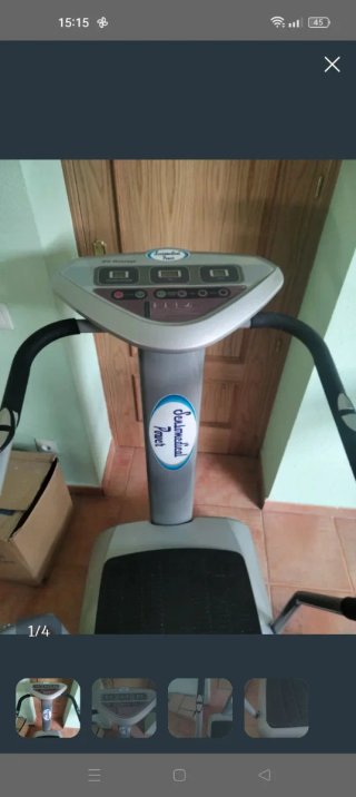 Bicicleta Elíptica + Máquina Vibratoria
