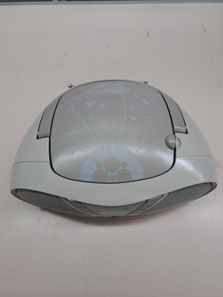 Reproductor de CD portátil con radio FM y USB