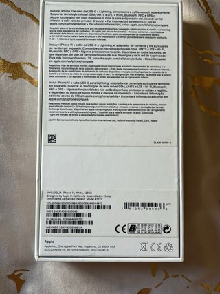 iPhone 11 Bianco + 6 Custodie